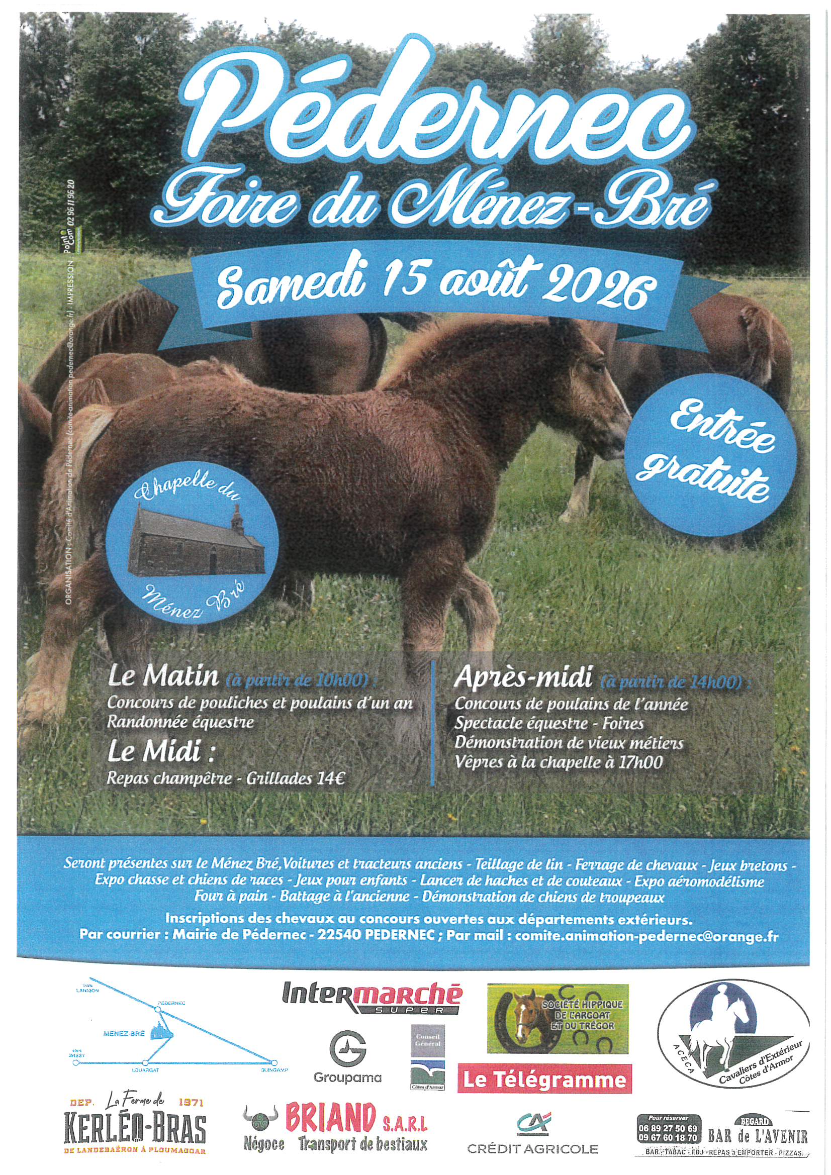 Foire du Menez Bré 2026