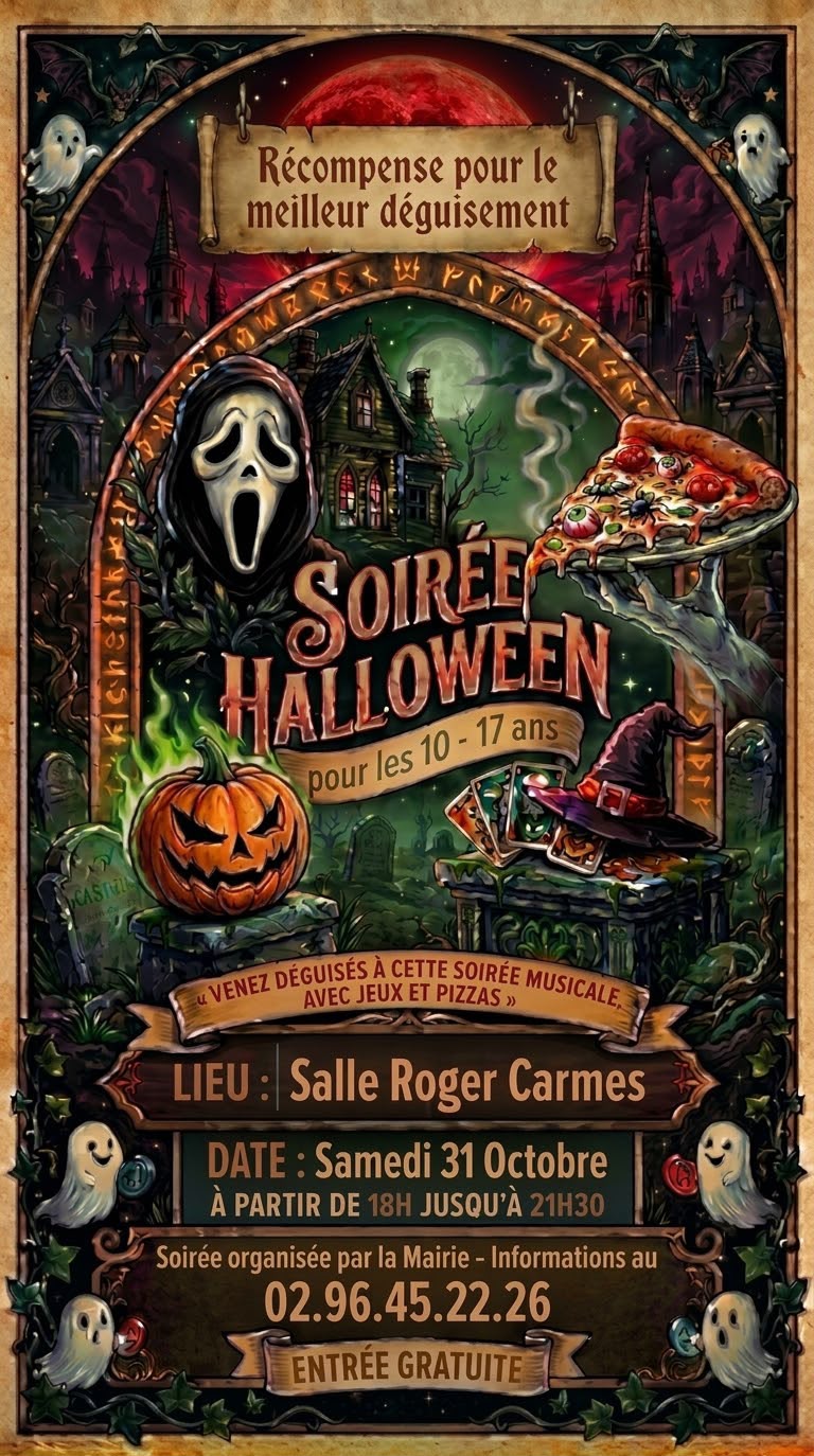 Halloween soirée 20261031